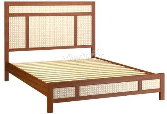 Giường Mây Nâu. Mua bán Giường, chăn ga gối nệm tại Thành phố Thủ Đức Tp Hồ Chí Minh được đăng bởi Famyly hình 1