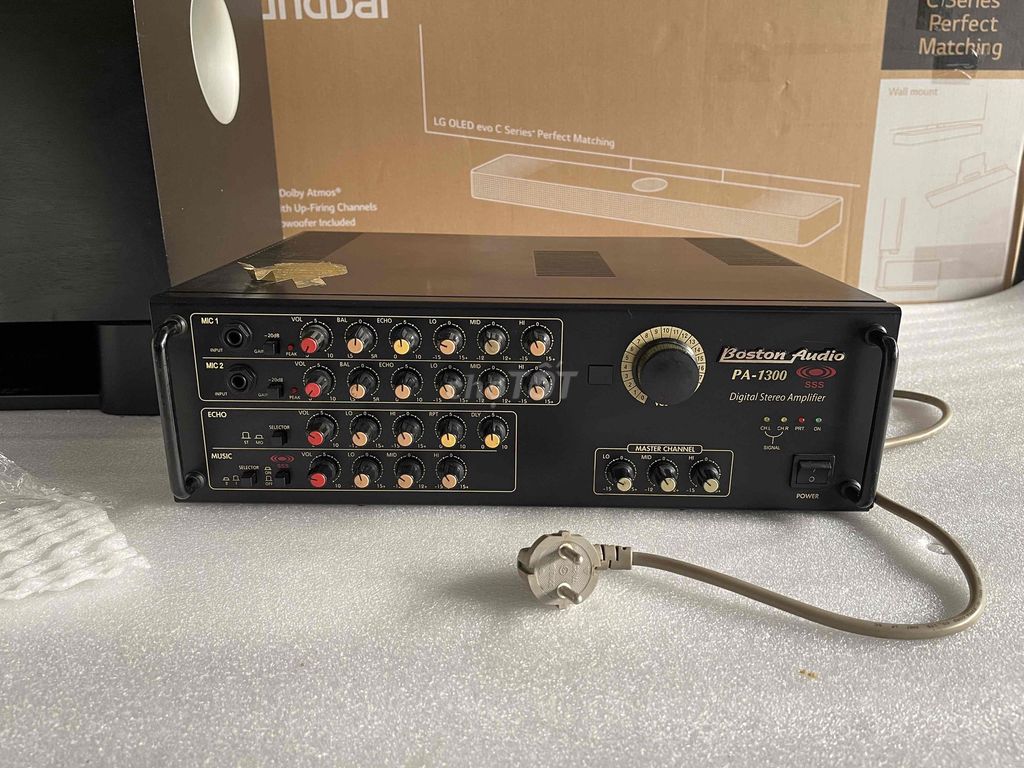 Amply Boston Audio PA-1300 echo M50195P. Mua bán Tivi, Âm thanh tại Quận 8 Tp Hồ Chí Minh được đăng bởi Tan Nguyen hình 1
