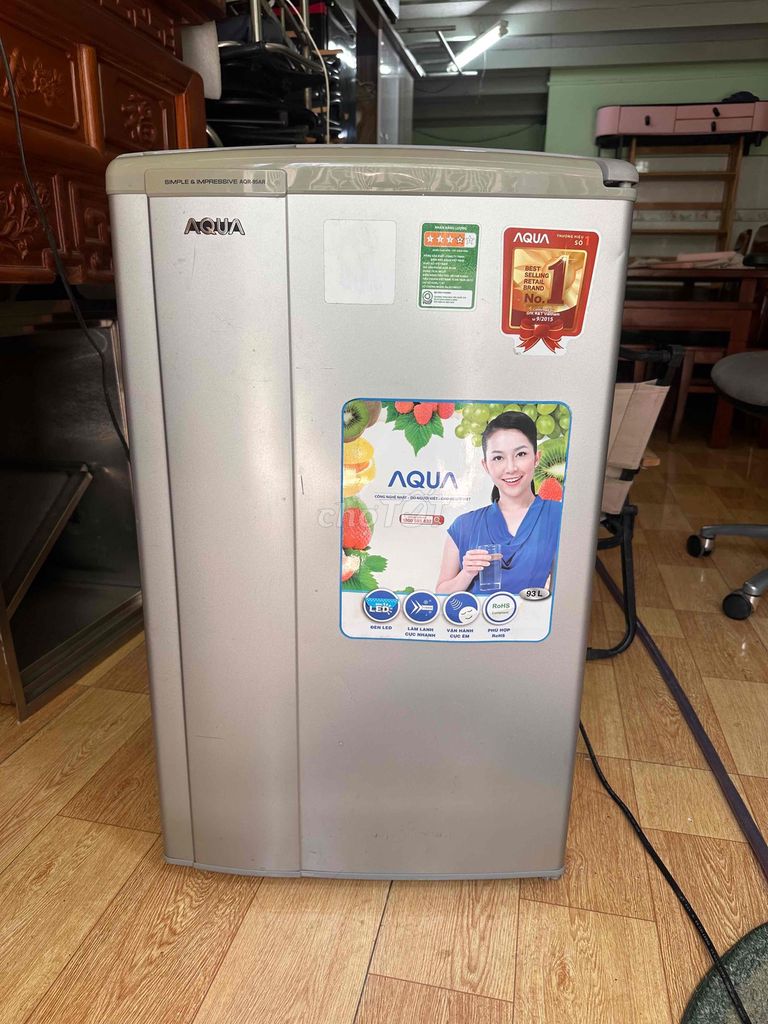 Tủ lạnh Aqua AQR-99AR(SS) 90 lít. Mua bán Tủ lạnh tại Quận Hải Châu Đà Nẵng được đăng bởi 2hand  hình 1
