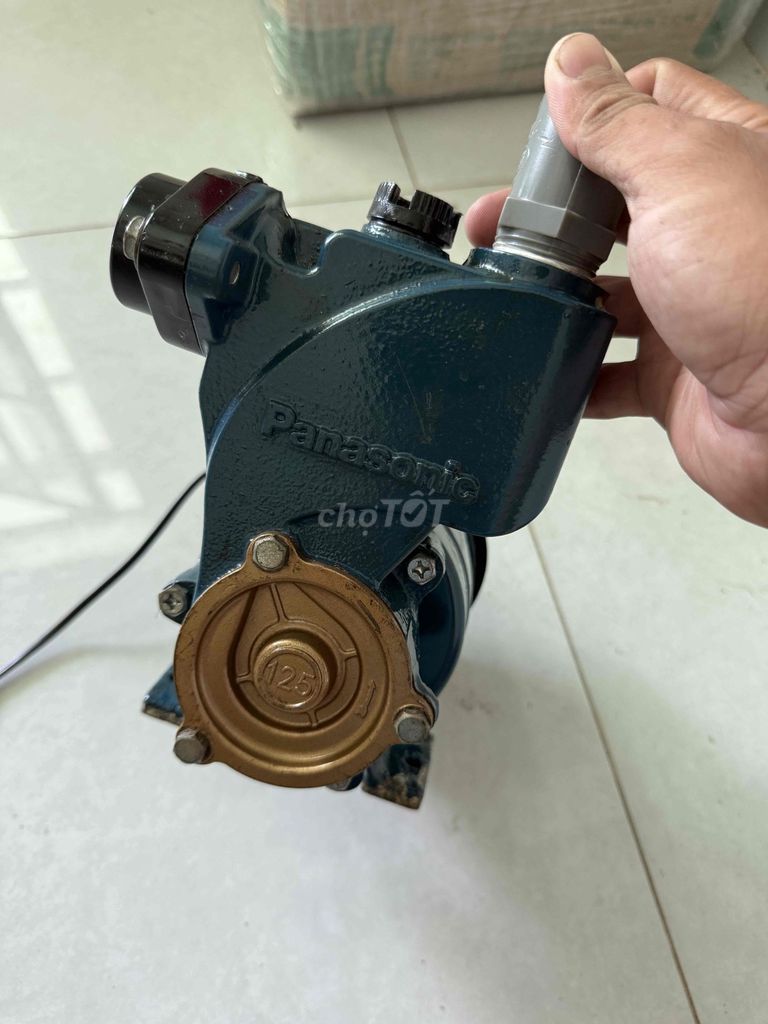 Bơm nước Panasonic 125W Xanh đen. Mua bán Đồ chuyên dụng, Giống nuôi trồng tại Huyện Châu Thành Long An được đăng bởi Nguyễn Tài Nhân hình 1