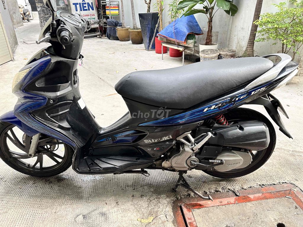 Suzuki Hayate 125 Xanh đen. Mua bán Xe máy tại Quận 3 Tp Hồ Chí Minh được đăng bởi Phạm thanh Trí  hình 6