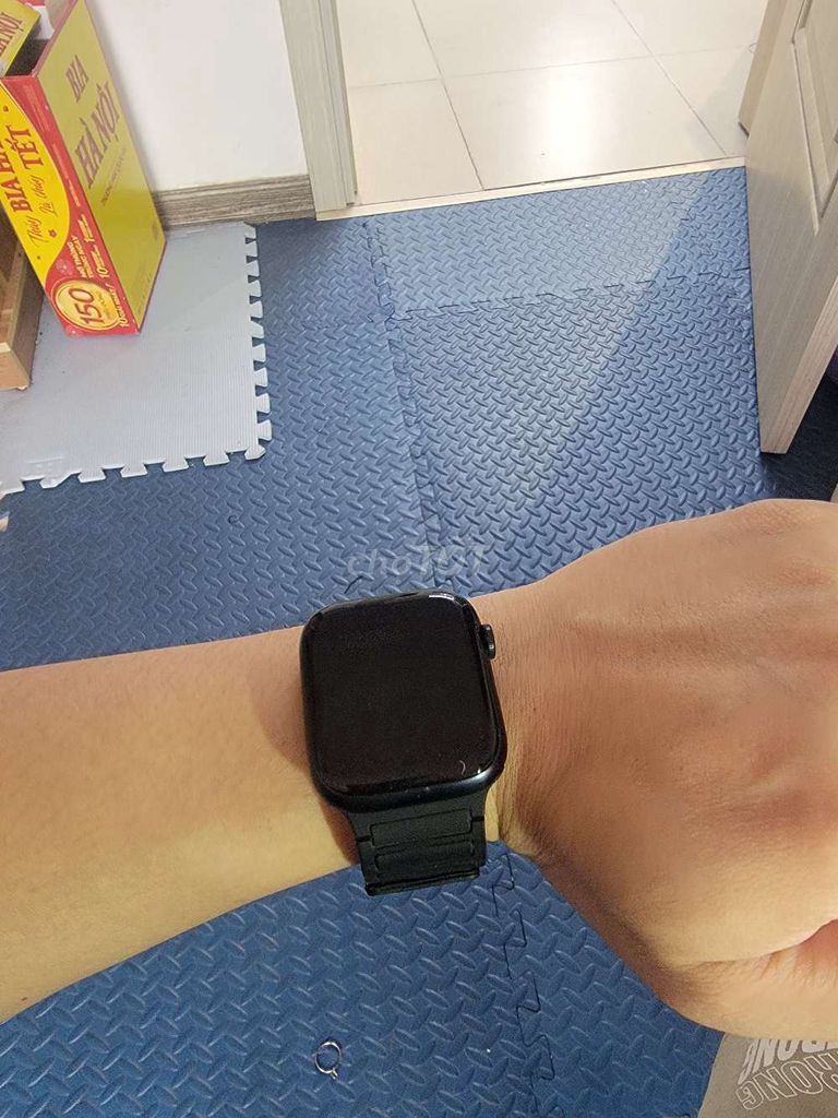 Apple Watch Series 7 Đen-32gb-45mm. Mua bán Thiết bị đeo thông minh tại Quận Long Biên Hà Nội được đăng bởi ADAYROI ĐIỆN THOẠI RUBY  hình 1