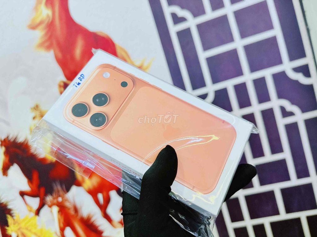 iPhone 17 Pro Max 256G màu Cam VN fullbox 100%. Mua bán Điện thoại tại Quận Hải Châu Đà Nẵng được đăng bởi TUẤN LUXURY MOBILE ĐÀ NẴNG hình 1