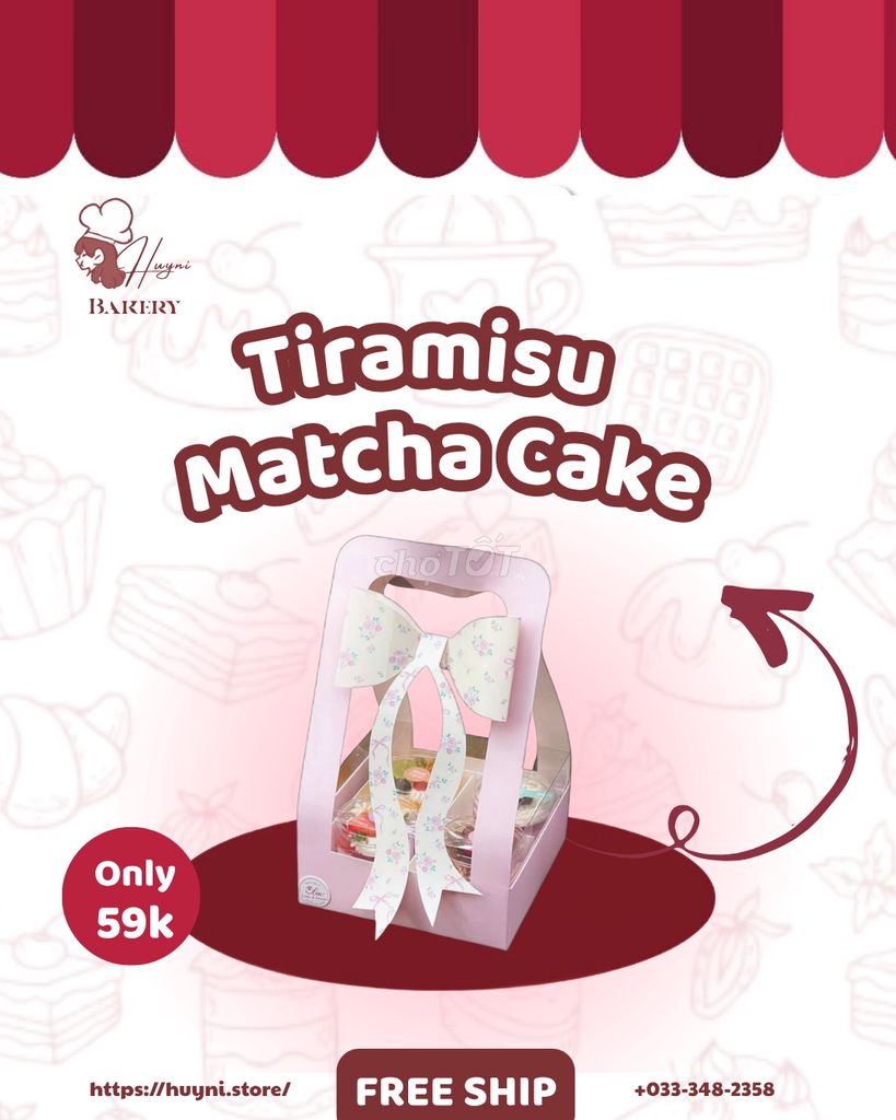 Bánh Tiramisu Huyni Bakery. Mua bán Đồ ăn, thực phẩm và các loại khác tại Quận Hà Đông Hà Nội được đăng bởi Huyni Bakery hình 1