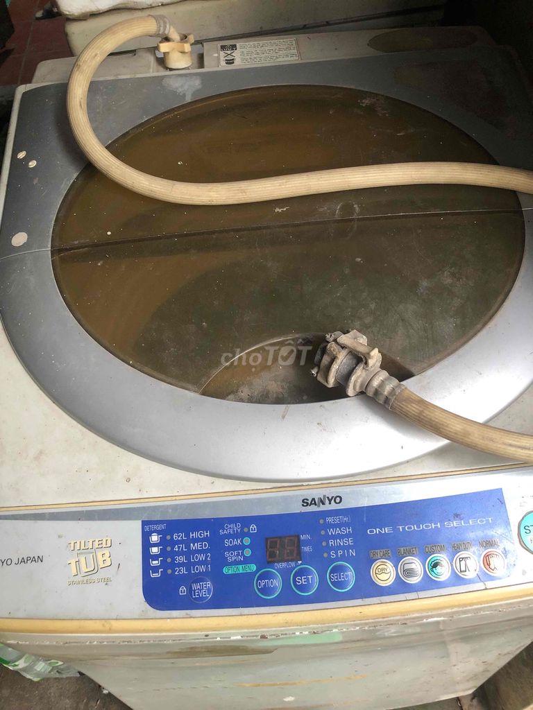 có máy giặt của Nhật k dùng đến cần pass