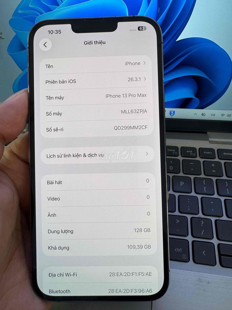 Apple iPhone 13 Pro Max 128GB Đen. Mua bán Điện thoại tại Quận 6 Tp Hồ Chí Minh được đăng bởi QUỐC THIÊN BÁN GÓP 0 ĐỒNG  hình 1