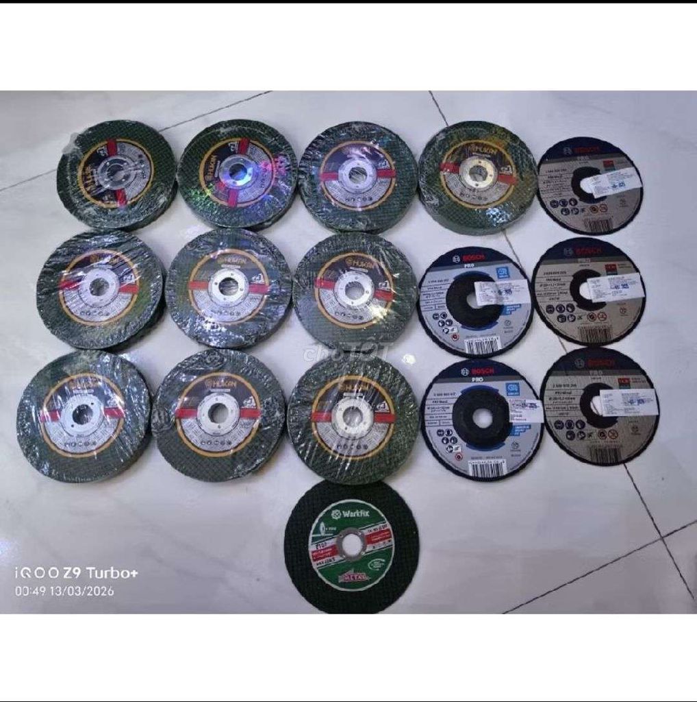 Đá cắt Hukan 105mm. Mua bán Đồ chuyên dụng, Giống nuôi trồng tại Huyện Châu Thành Kiên Giang được đăng bởi Quân Lưu hình 1
