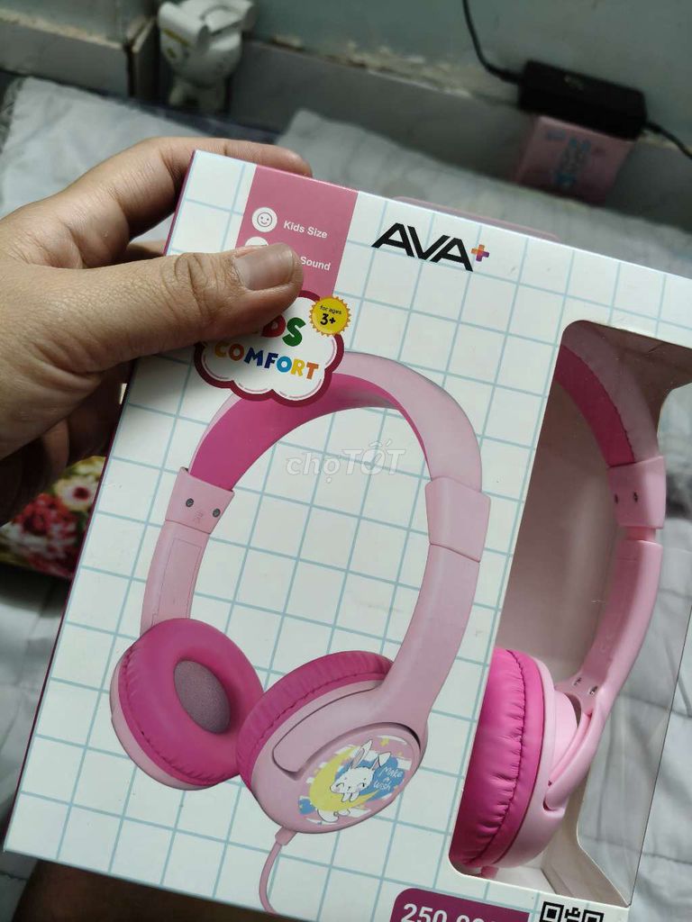 Tai nghe AVA+ KD-662 Hồng. Mua bán Tivi, Âm thanh tại Quận 12 Tp Hồ Chí Minh được đăng bởi Chang nè hình 1