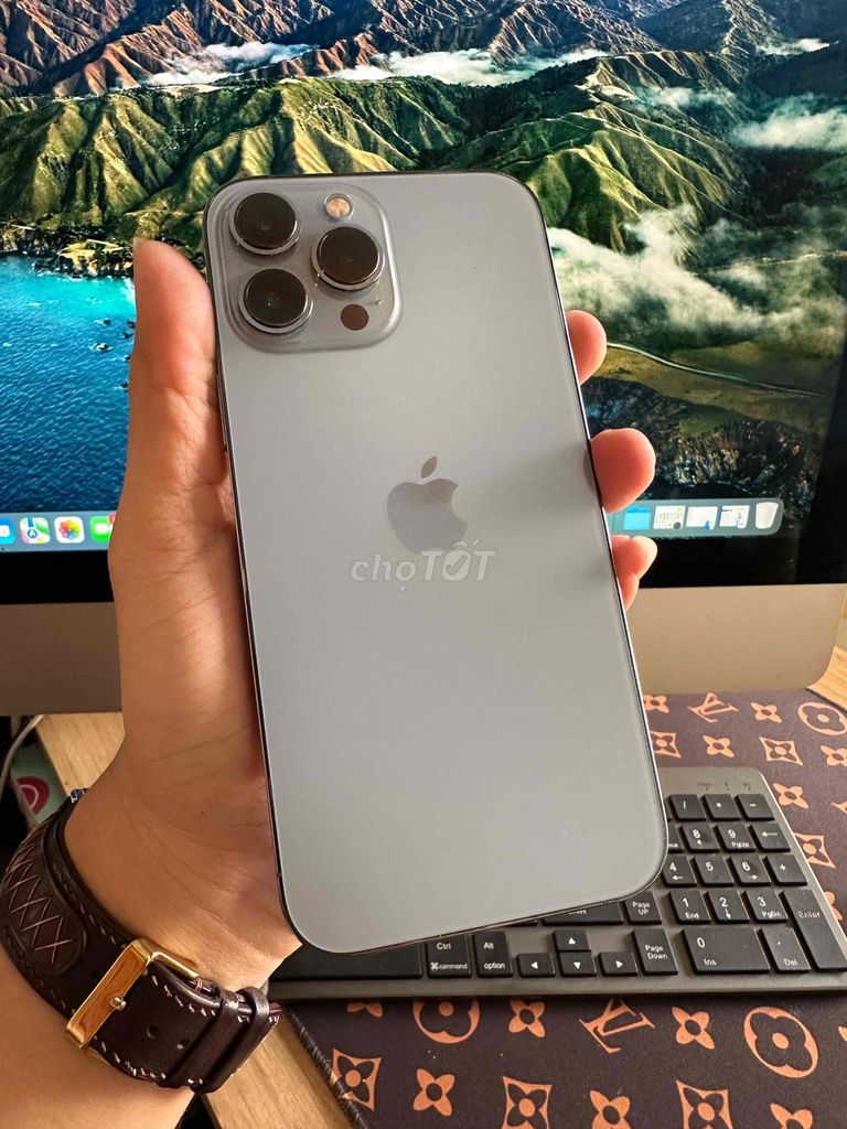 Apple iPhone 13 Pro Max 128GB Xám. Mua bán Điện thoại tại Thành phố Mỹ Tho Tiền Giang được đăng bởi Sang Mobile hình 1