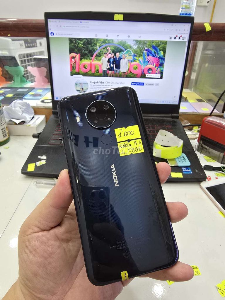 Nokia 5.4 128GB Đen Đã qua sử dụng. Mua bán Điện thoại tại Thành phố Long Xuyên An Giang được đăng bởi Facebook Cầm Đồ Thúy Vân hình 1