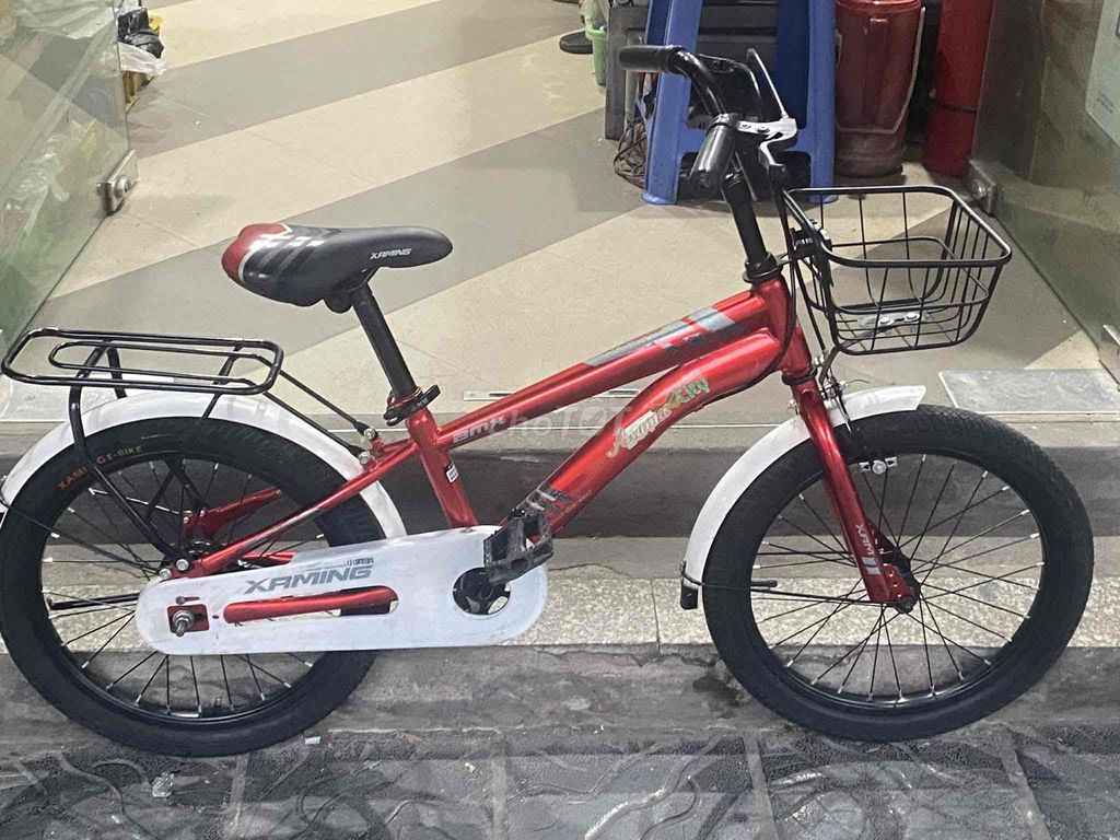 Xe đạp trẻ em Taiwan Đỏ 5-8 tuổi còn 90%. Mua bán Xe đạp tại Quận Hai Bà Trưng Hà Nội được đăng bởi dung 50 thịnh yên hình 1