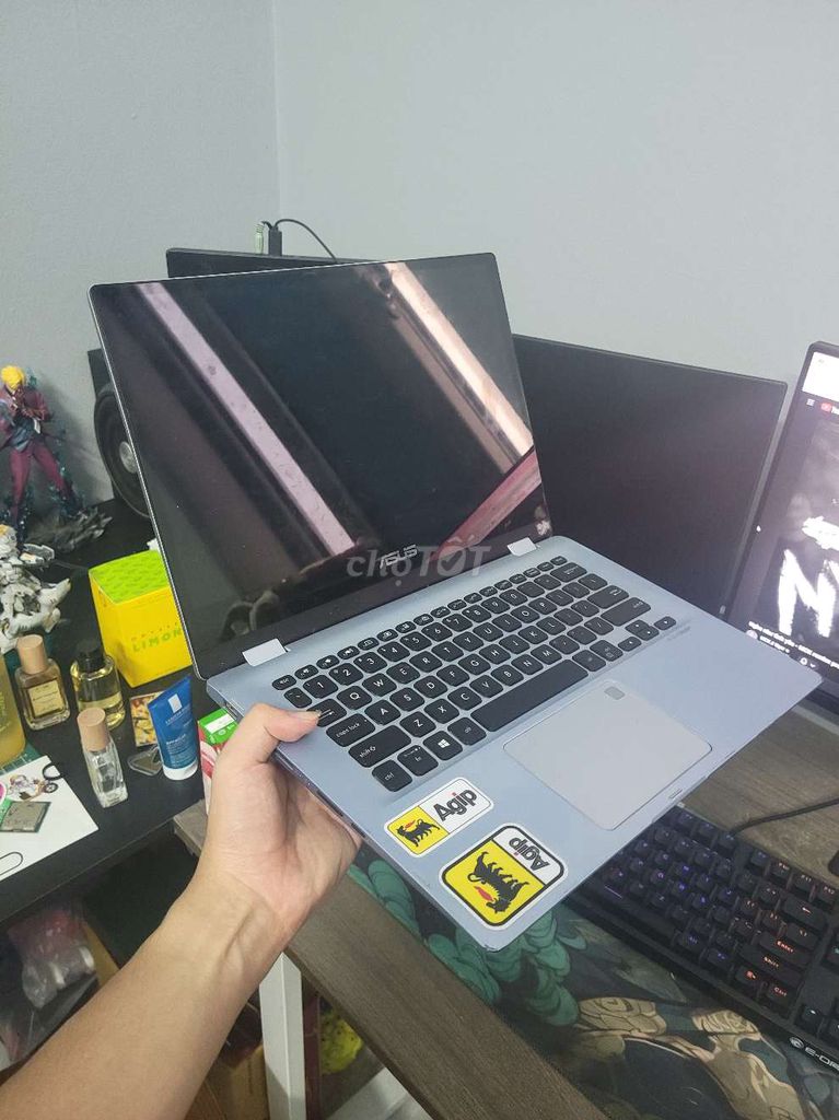 Laptop ASUS VivoBook Flip 2021 Xám. Mua bán Laptop tại Huyện Mê Linh Hà Nội được đăng bởi KabukiSoge hình 1
