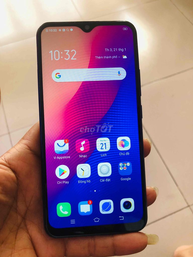 vivo y15 ram4-64gb zin đẹp