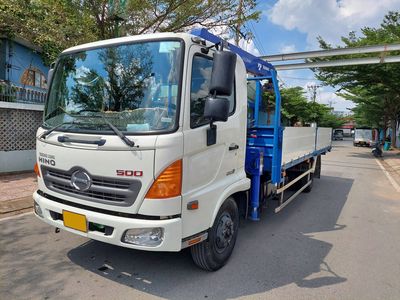 Xe cẩu 5 tấn thùng 6,1m HINO FC cẩu 3 tấn, 4 khúc. Mua bán Xe tải, xe ben tại Huyện Lâm Hà Lâm Đồng được đăng bởi Mr. An