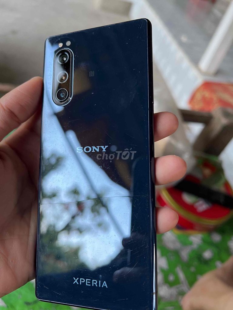 Sony Xperia 5 Đen. Mua bán Điện thoại tại Huyện Cai Lậy Tiền Giang được đăng bởi Nhi Nguyên hình 1
