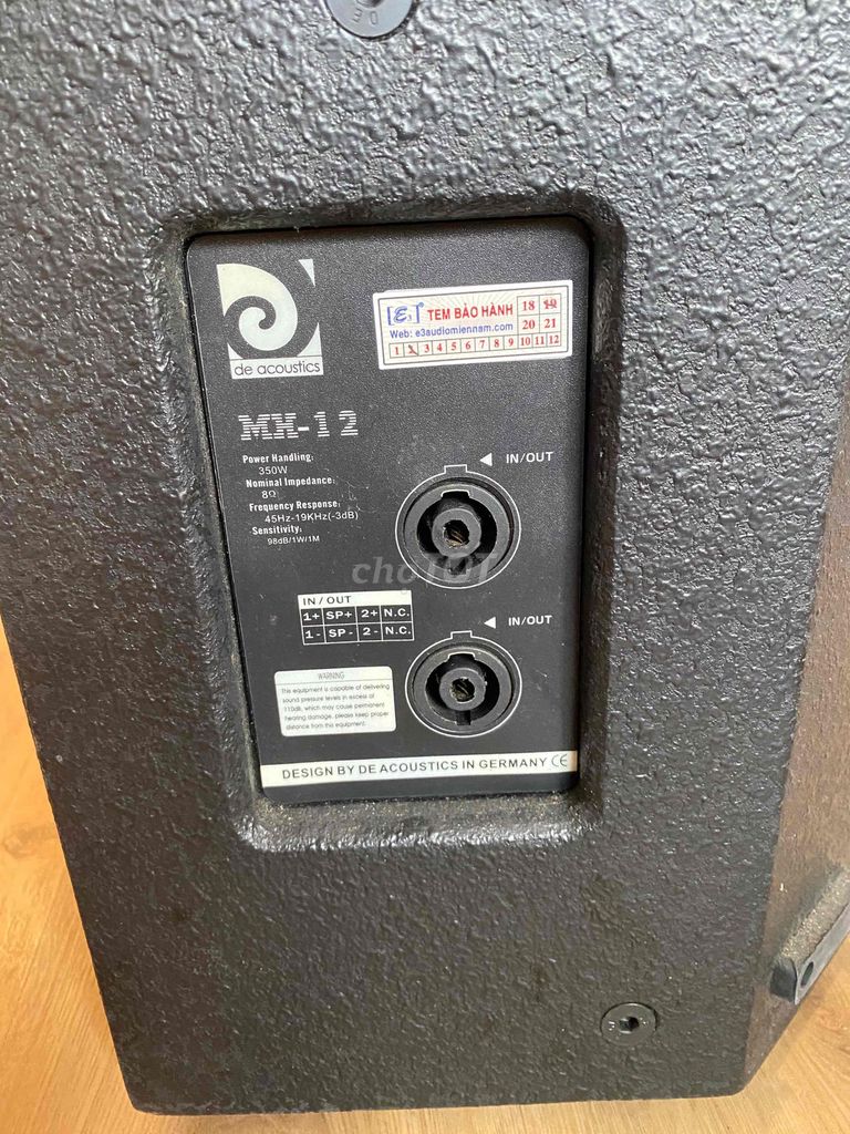 Dàn karaoke DE Acoustics MH-12 Đen Kim loại. Mua bán Tivi, Âm thanh tại Huyện Nhà Bè Tp Hồ Chí Minh được đăng bởi Phuc hình 1