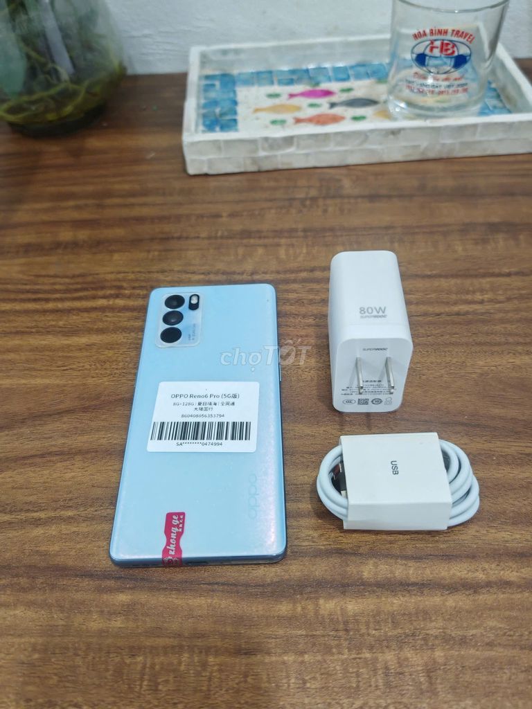 Oppo Reno 6 Pro 5G 8/128 Xanh sạc 80w có ship COD. Mua bán Điện thoại tại Quận Hoàng Mai Hà Nội được đăng bởi Trần Ngọc Hiếu hình 1