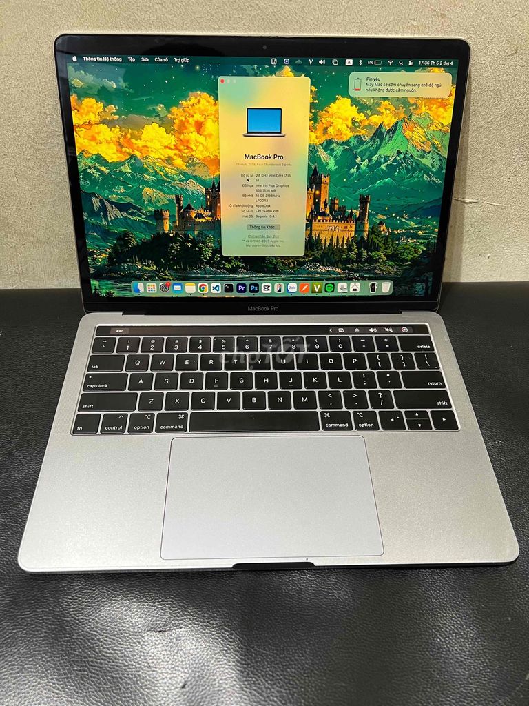 Apple MacBook Pro 2019 i7 13 inch 16GB/1TB. Mua bán Laptop tại Quận Đống Đa Hà Nội được đăng bởi Nam khánh hình 1