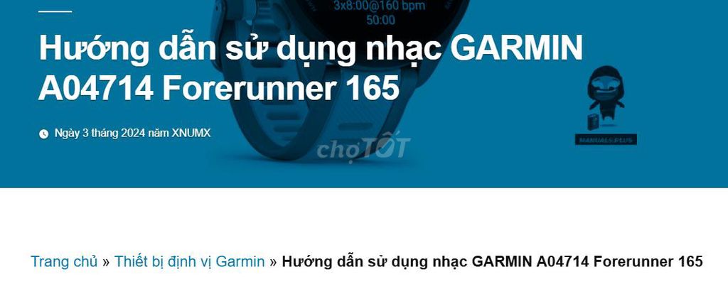 Garmin Forerunner 165 Music, HÀNG TẶNG NGUYÊN SERI