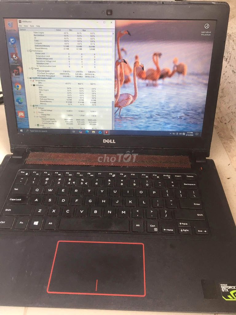Dell 7447 i5 Gen4 GTX 850M 8GB/SSD 120GB HDD 500GB. Mua bán Laptop tại Thành phố Bà Rịa Bà Rịa - Vũng Tàu được đăng bởi Hội Đồ Điện Tử hình 1