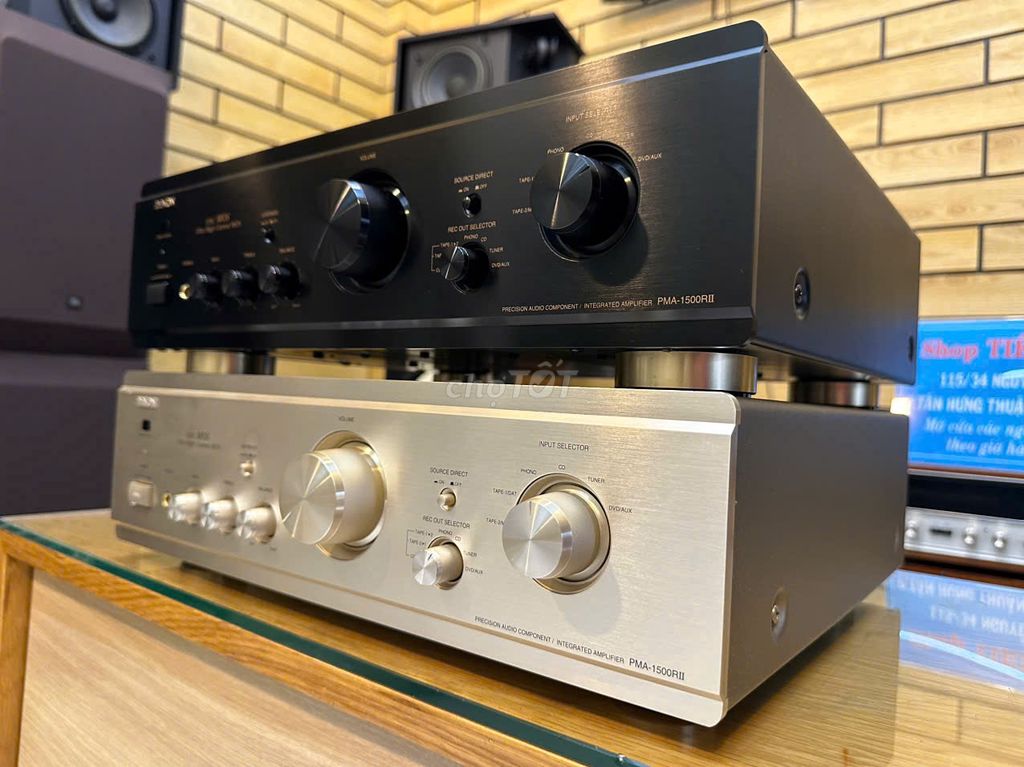 Ampli Denon 1500RII hàng bãi Nhật. Mua bán Tivi, Âm thanh tại Quận 12 Tp Hồ Chí Minh được đăng bởi Shop Tiến Dũng audio Sài Gòn hình 1