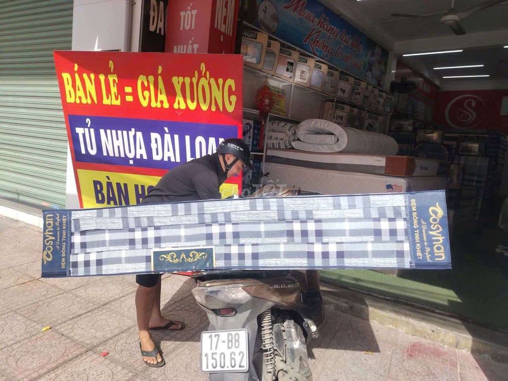 Nệm bông ép Hàn Quốc êm ái. Mua bán Giường, chăn ga gối nệm tại Quận 1 Tp Hồ Chí Minh được đăng bởi Kho Nệm Cao Su Phát Tài hình 1