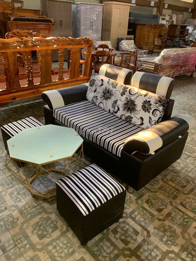 Sofa Mini Gỗ, Da, Nỉ. Mua bán Bàn ghế tại Quận Tân Phú Tp Hồ Chí Minh được đăng bởi Tổng Kho Nội Thất Hải Đăng hình 1