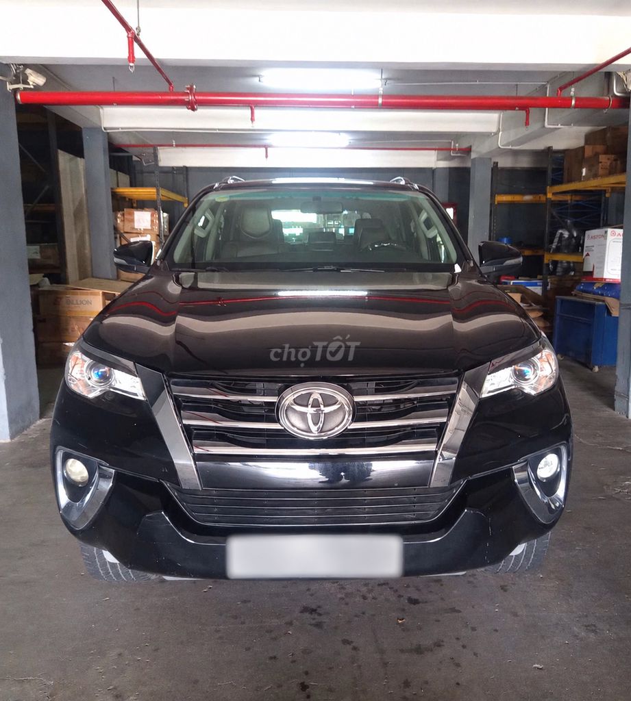 Toyota Fortuner 2.7V 2017 Черный Автомат