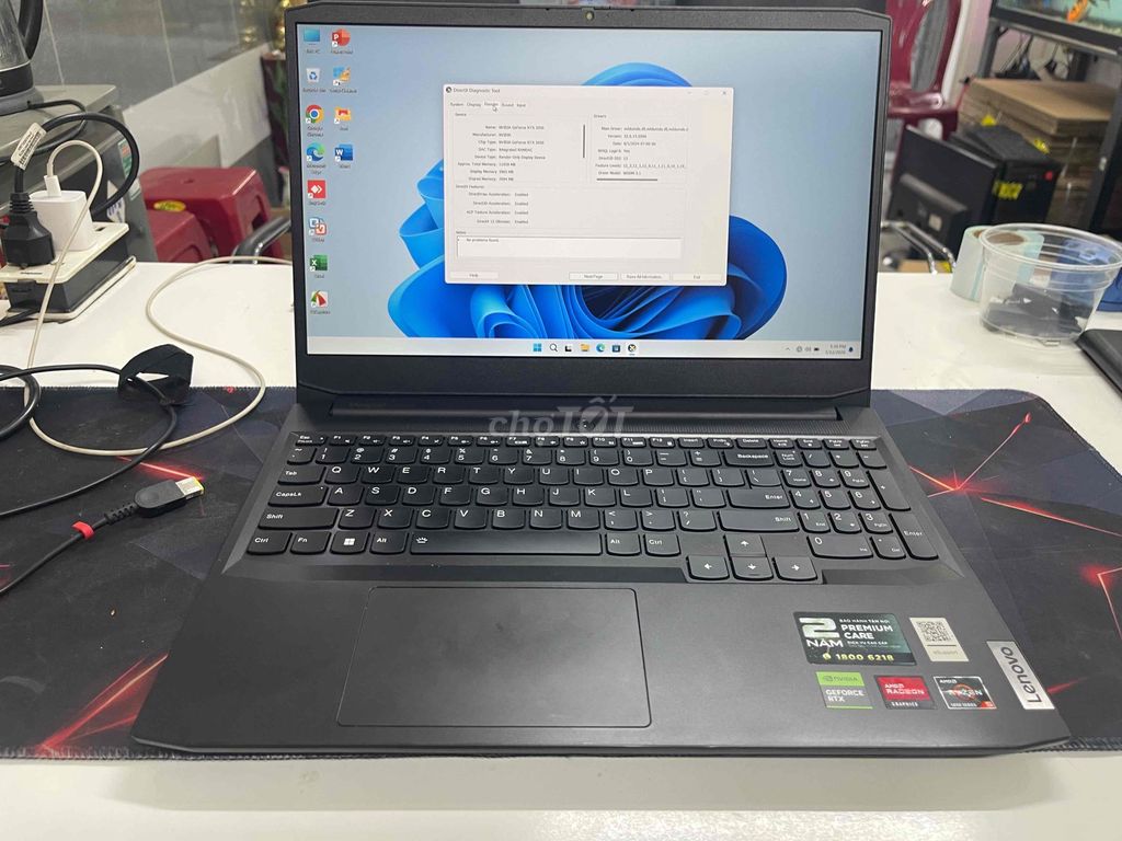 Lenovo ideapad gaming 3 R5-5/16/512 Rtx 2050. Mua bán Laptop tại Quận Gò Vấp Tp Hồ Chí Minh được đăng bởi Chí Hướng Group  hình 1