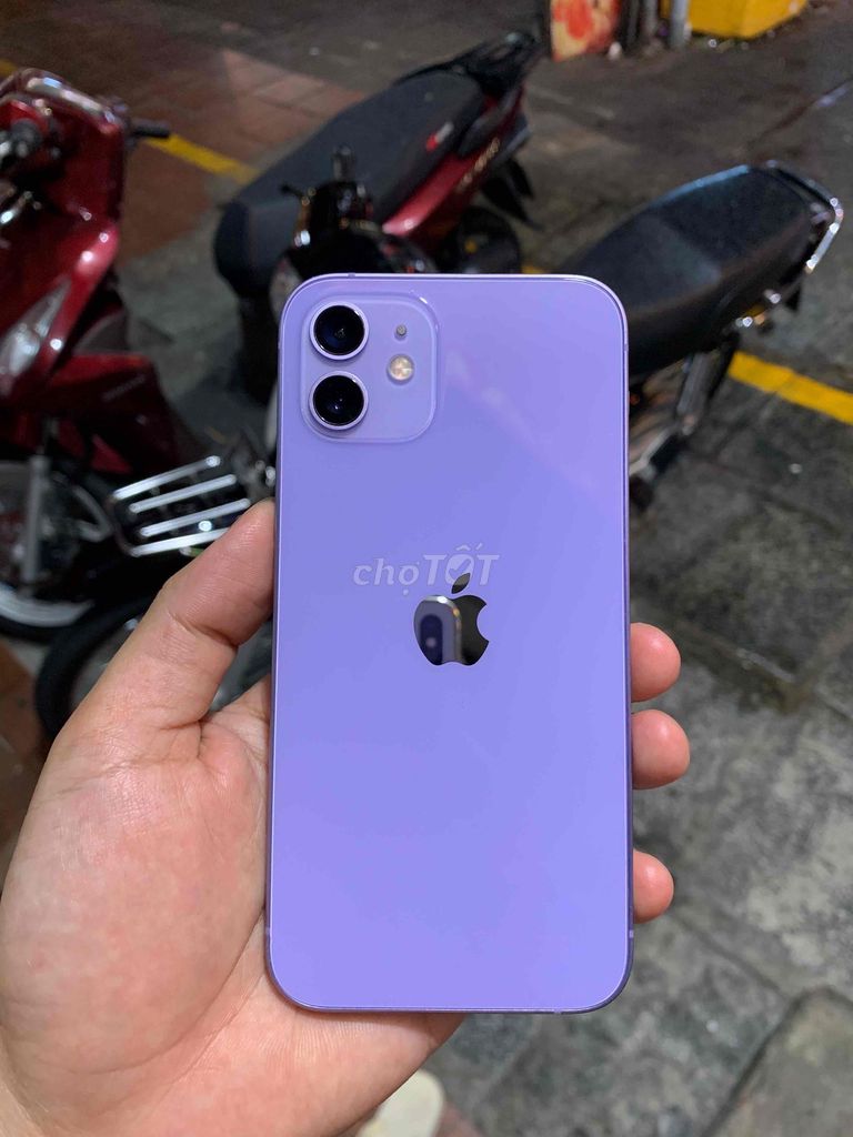 Apple iPhone 12 64GB Tím 90% pin. Mua bán Điện thoại tại Quận Bình Thạnh Tp Hồ Chí Minh được đăng bởi Cầm Đồ Quận Bình Thạnh  hình 1