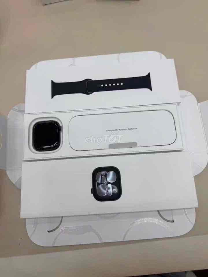 Apple Watch Series 11 46mm Đen Mới 100% fullbox. Mua bán Thiết bị đeo thông minh tại Quận Tân Bình Tp Hồ Chí Minh được đăng bởi Shop Trung Văn Apple Watch hình 1