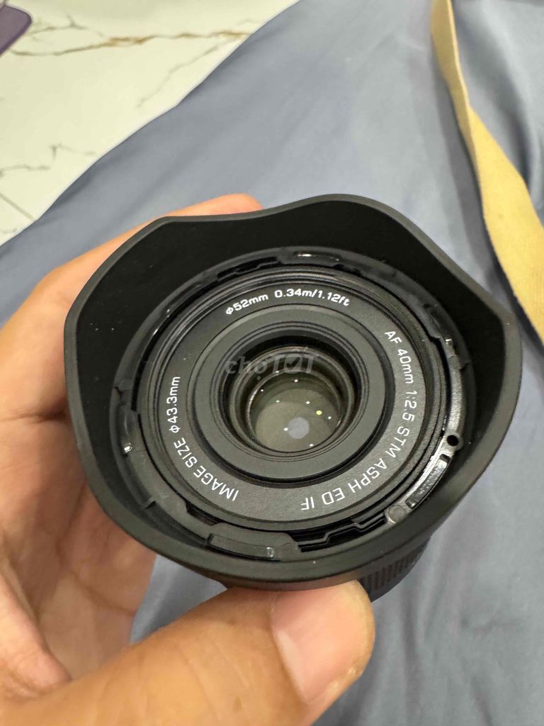 Ống kính Viltrox 40mm F2.5 FE Sony fullframe Đen. Mua bán Máy ảnh, Máy quay tại Quận Cái Răng Cần Thơ được đăng bởi Nhựt Tân hình 1