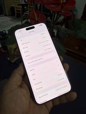 Apple iPhone 15 Pro Max 256GB Titan 2 sim vl 99%