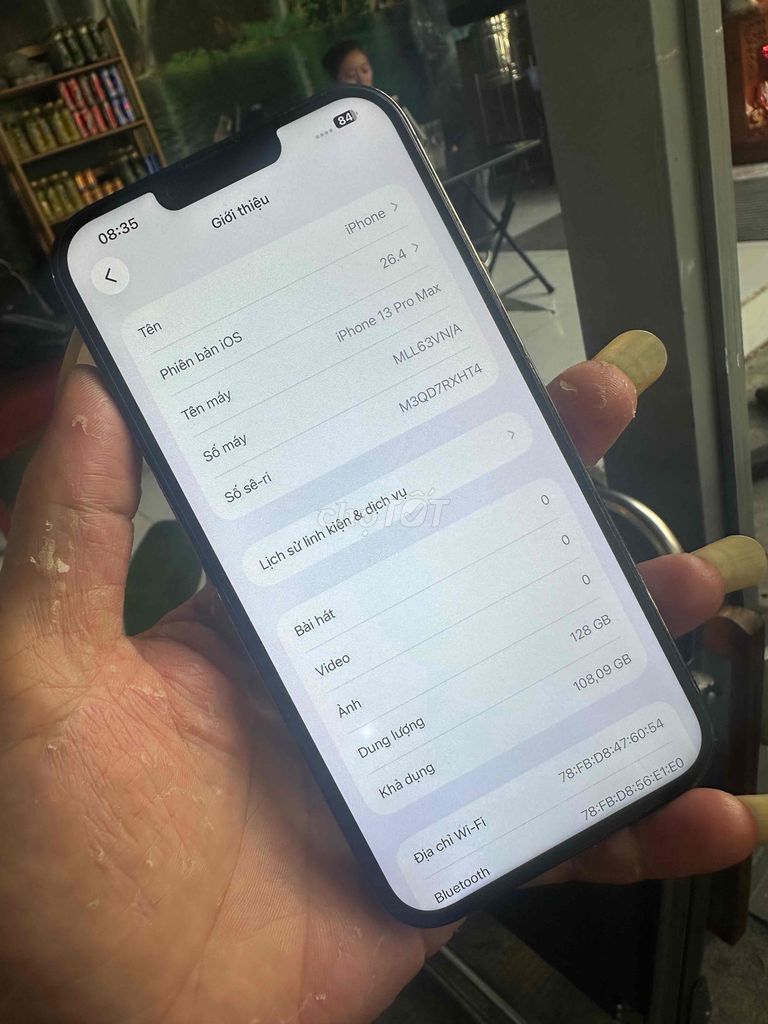 Apple iPhone 13 Pro Max 128GB Xám. Mua bán Điện thoại tại Quận Bình Tân Tp Hồ Chí Minh được đăng bởi nguyễn sang  hình 1