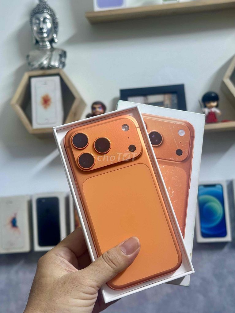 17 Pro 256G Mỹ 99%. Pin 100%. Full box. BH 2/2027. Mua bán Điện thoại tại Thành phố Thủ Đức Tp Hồ Chí Minh được đăng bởi Phạm Thái Mobile hình 1