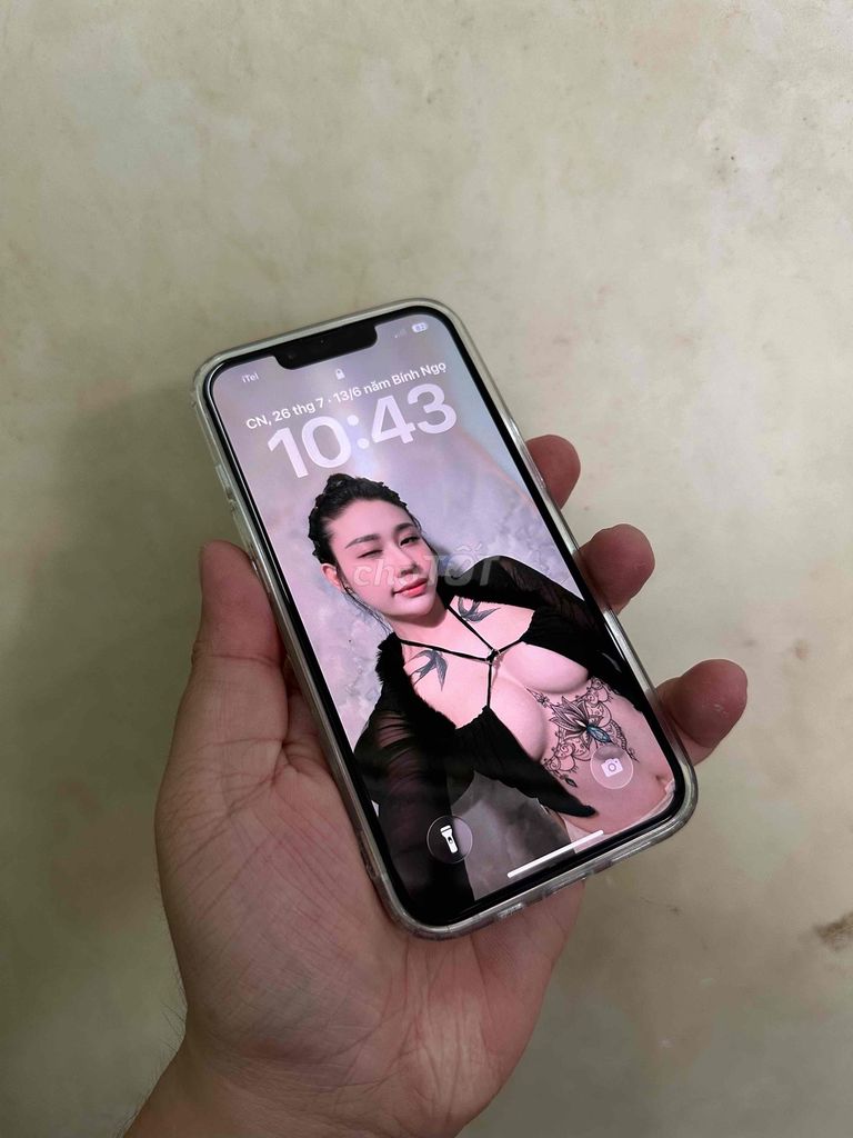iPhone 13 128G Trắng Quốc Tế Việt Nam! New 99%. Mua bán Điện thoại tại Quận Thanh Khê Đà Nẵng được đăng bởi lê văn kiếm hình 1