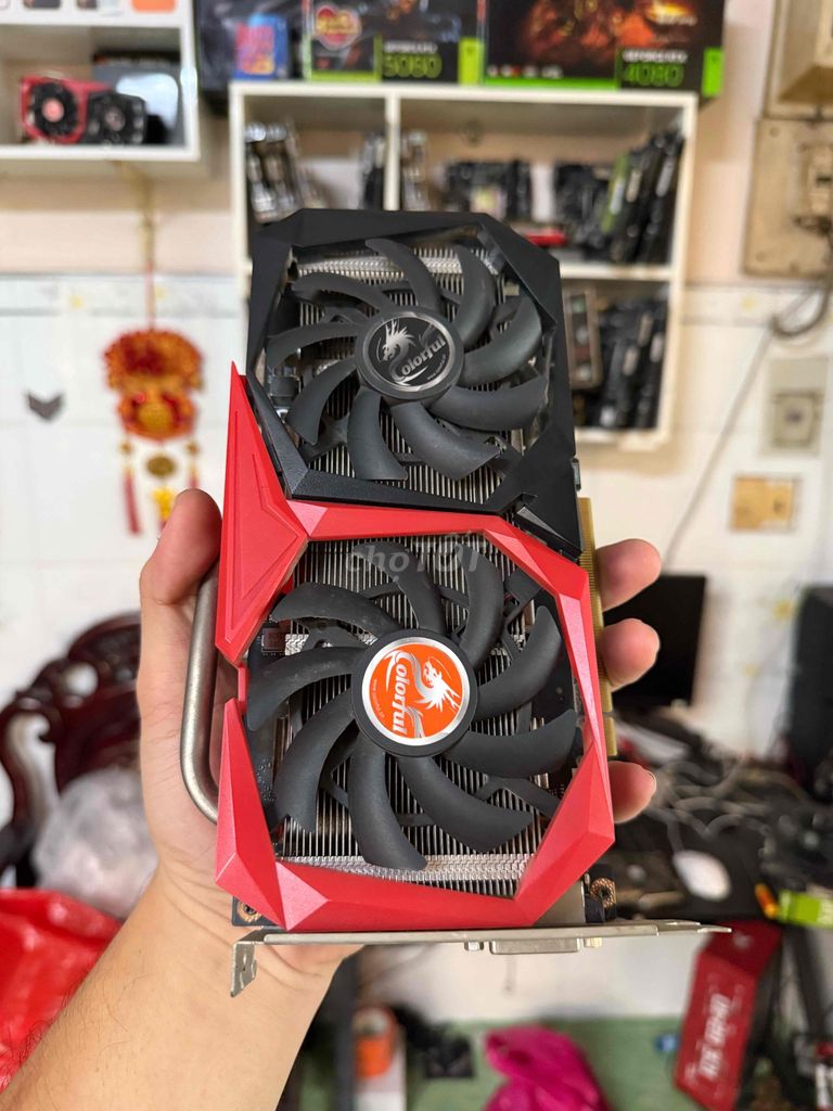 Card Coloful GTX 1660 Super 6GB. Mua bán Linh kiện (RAM, Card...) tại Huyện Hóc Môn Tp Hồ Chí Minh được đăng bởi Thanh Tâm hình 1
