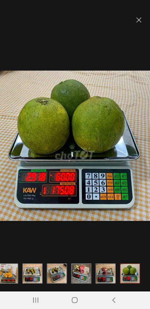 Cân tính tiền điện tử 40kg, 2 màn hình hiển thị. Mua bán Nội thất, đồ gia dụng khác tại Quận Ninh Kiều Cần Thơ được đăng bởi Trần Ngọc Giám hình 1