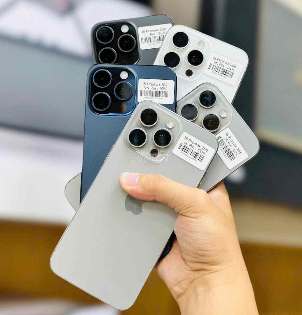 15PRO MAX 256GB QUỐC TẾ góp 0Đ BAO NỢ XẤU. Mua bán Điện thoại tại Quận Gò Vấp Tp Hồ Chí Minh được đăng bởi MINH HI CHUYÊN IPHONE ZIN GIÁ TỐT hình 1
