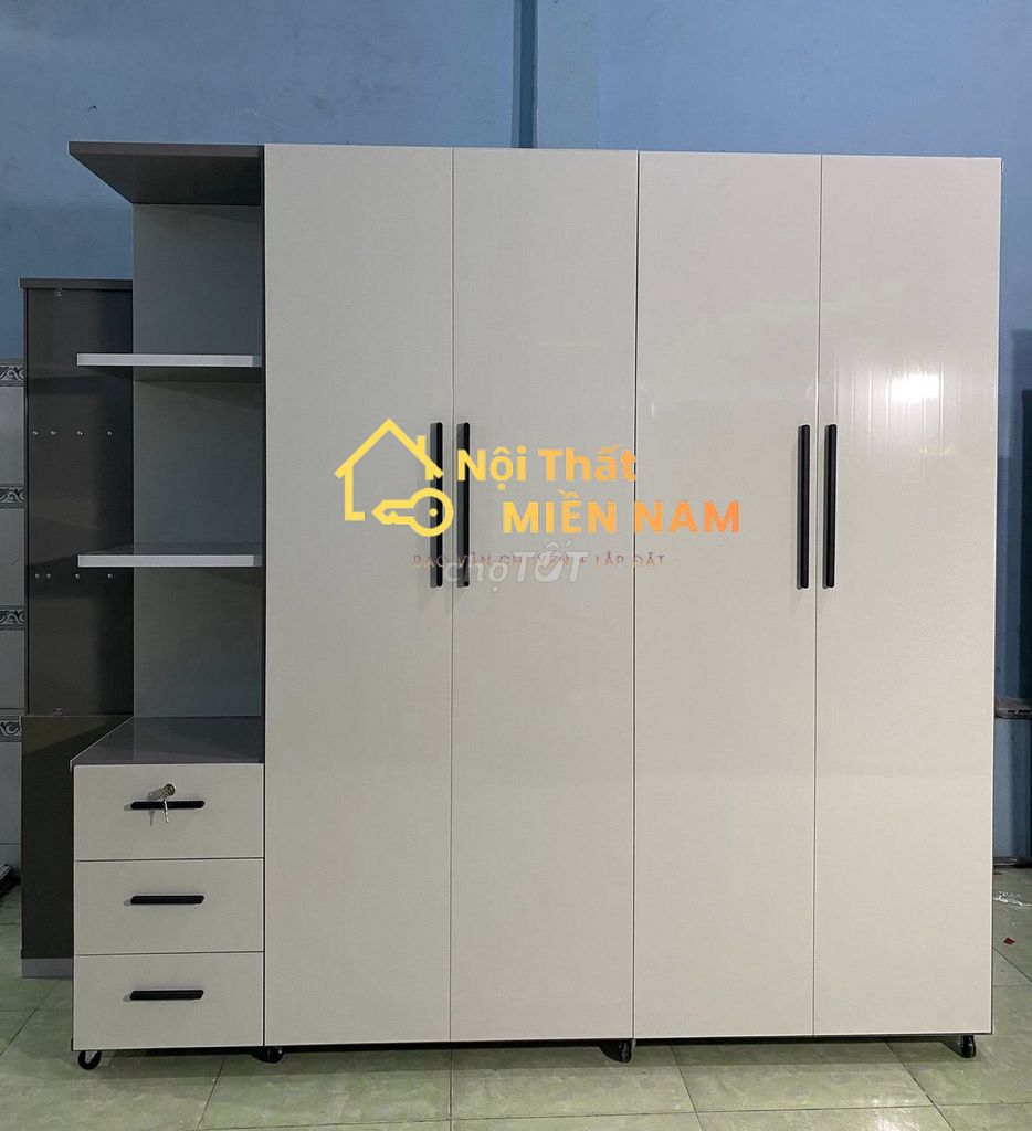 Tủ quần áo Nhựa 1m8x1m85 Tủ quần áo^. Mua bán Tủ, kệ gia đình tại Thành phố Thủ Đức Tp Hồ Chí Minh được đăng bởi Cửa Hàng Nội Thất hình 1