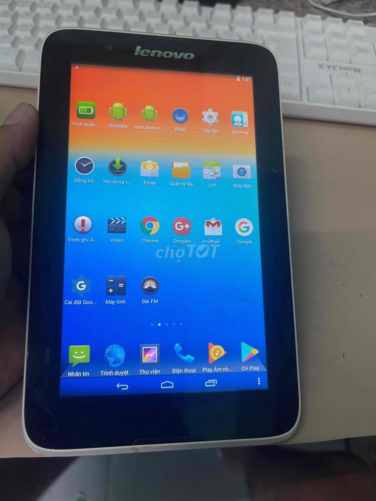 Lenovo A3300-GV Trắng. Mua bán Máy tính bảng tại Quận 12 Tp Hồ Chí Minh được đăng bởi Phuc Tran hình 1