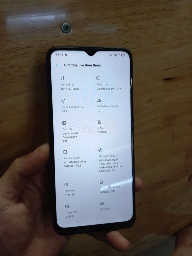 oppo a5. Mua bán Điện thoại tại Quận 12 Tp Hồ Chí Minh được đăng bởi TMT Dr  hình 1