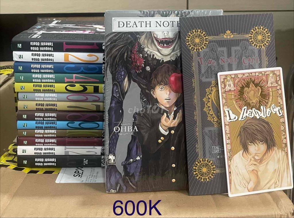 full bộ Death Note 13c + ngoại truyện. Mua bán Sách tại Quận Bình Tân Tp Hồ Chí Minh được đăng bởi Võ Minh Lý hình 1