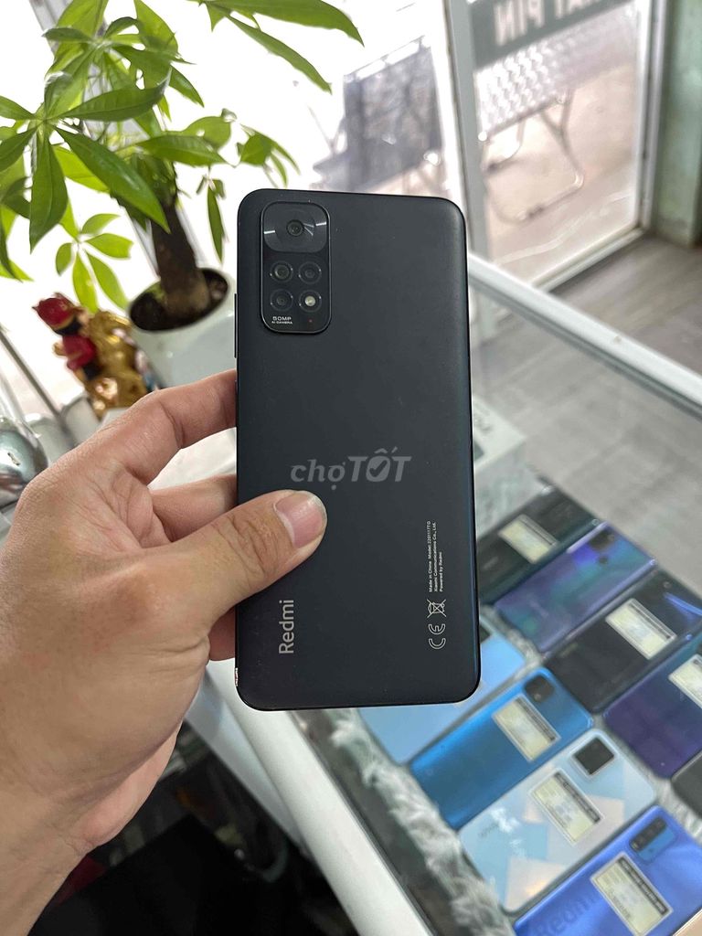 Xiaomi Redmi Note 11 4+2/128GB Đen. Mua bán Điện thoại tại Thị xã Phú Mỹ Bà Rịa - Vũng Tàu được đăng bởi Nguyễn Anh hình 1