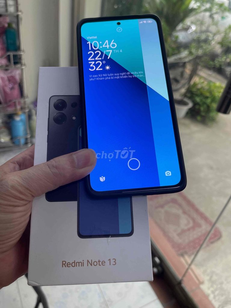 Xiaomi Redmi Note 13 128GB Đen bóng 2 sim. Mua bán Điện thoại tại Quận Đống Đa Hà Nội được đăng bởi TLS hình 1