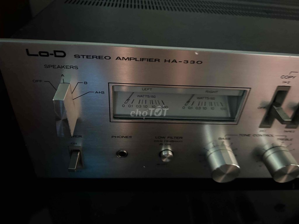 Amply Lo-D HA-330 Bạc Đã sử dụng. Mua bán Tivi, Âm thanh tại Huyện Củ Chi Tp Hồ Chí Minh được đăng bởi A Phong hình 1