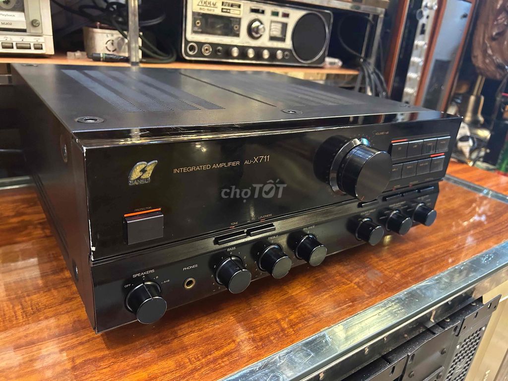 Amply Sansui AU-X711 Đen. Mua bán Tivi, Âm thanh tại Thành phố Hạ Long Quảng Ninh được đăng bởi Trịnh Biềng hình 1