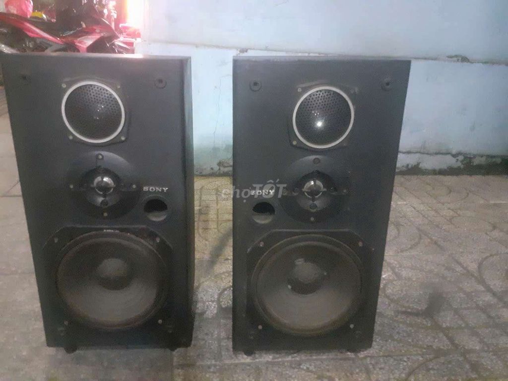 Cặp loa Nhật Sony 1bass20 2treble như hình