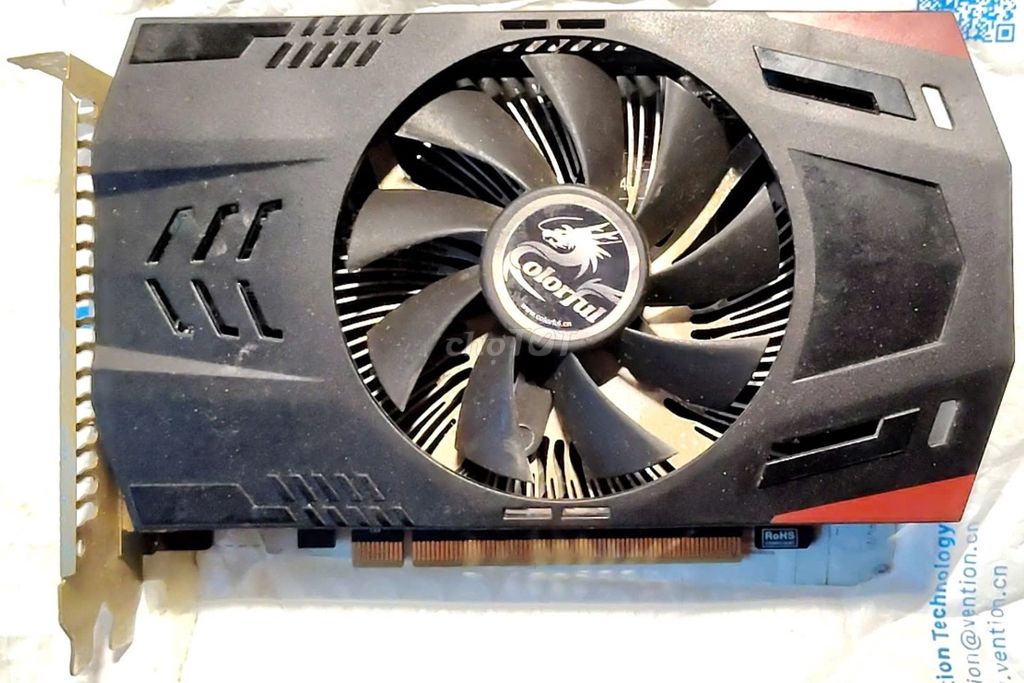 Card đồ họa Colorful 750Ti 2GD5 Đen. Mua bán Linh kiện (RAM, Card...) tại Quận Ba Đình Hà Nội được đăng bởi cần bán hình 1
