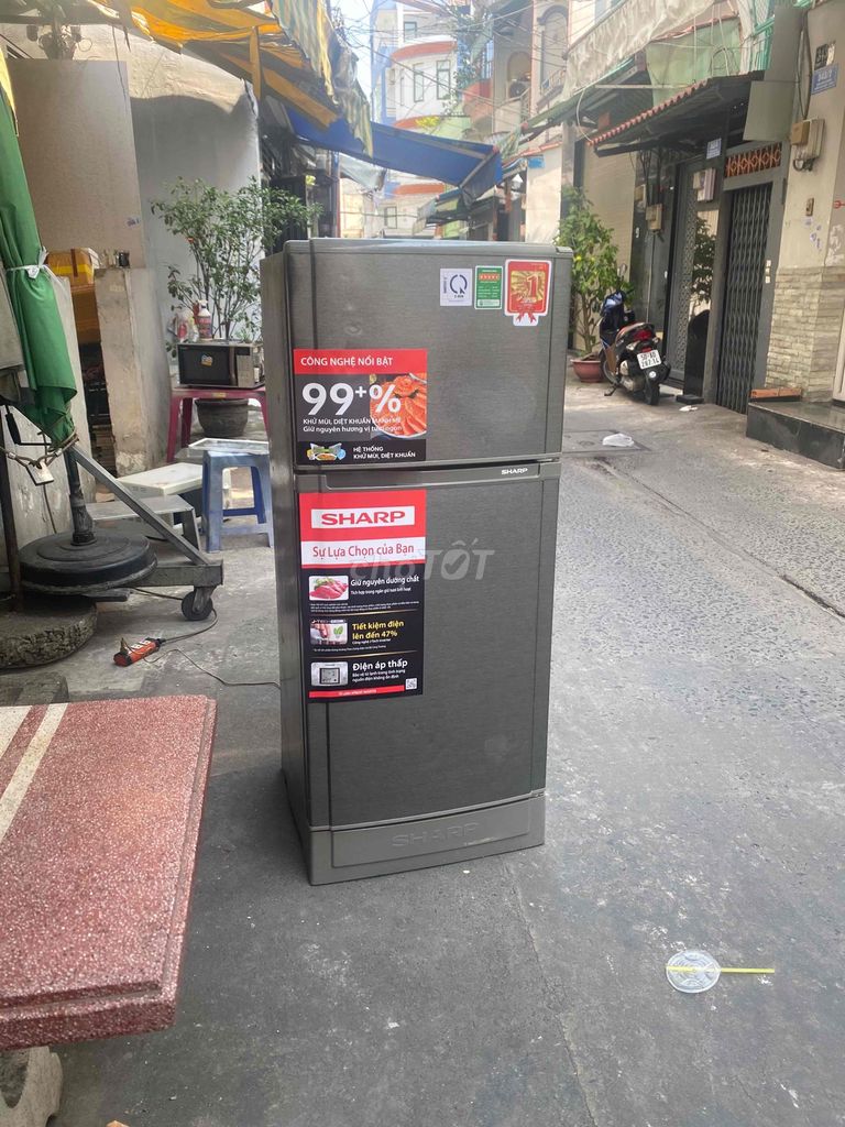Tủ lạnh Sharp SJ-170S-SL 165L Xám. Mua bán Tủ lạnh tại Quận 11 Tp Hồ Chí Minh được đăng bởi THẢO MY hình 1